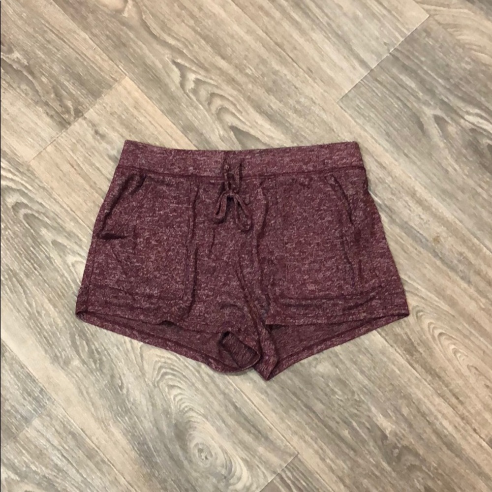 Women's SO Perfect Lounge Shorts Maroon